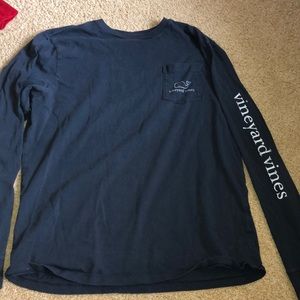 size XL in youth but fits like adult S; navy